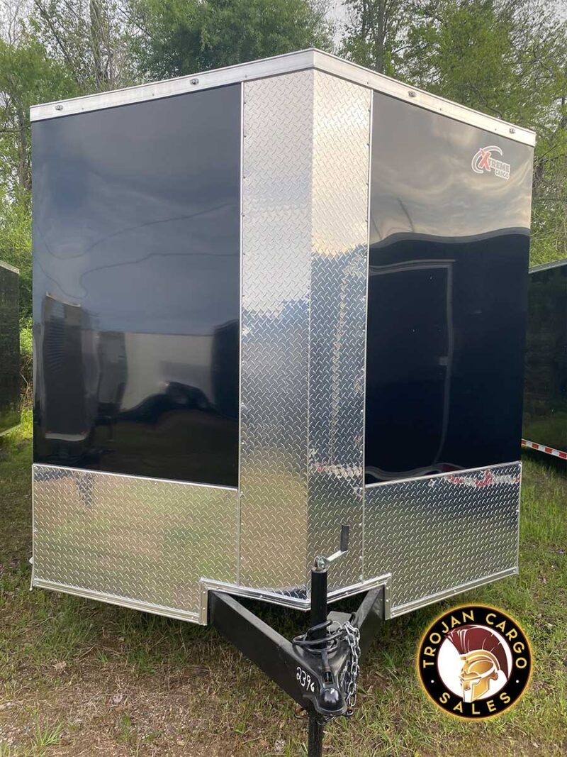 8.5x24 Xtreme Cargo Trailer Black Factory Direct Trojan Cargo Sales